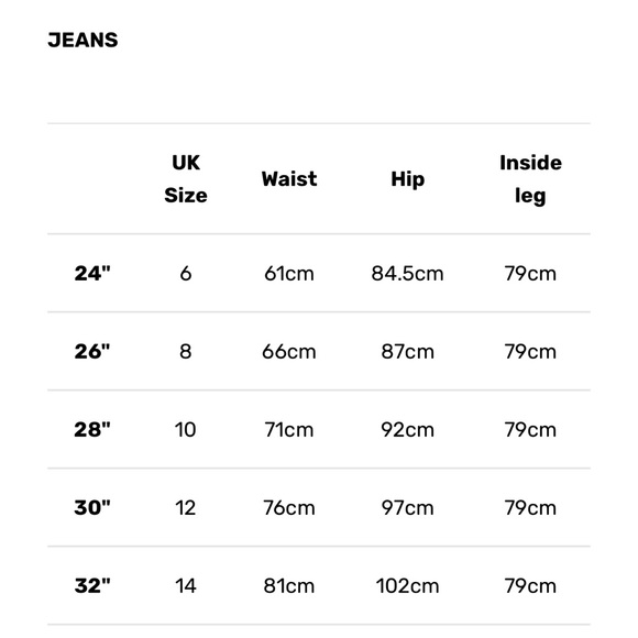 NWOT RAGGED PRIEST Cougar Jean size 28 - Picture 6 of 6